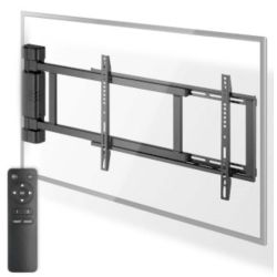 Nedis TVWM5860BK Motorisierte TV-Wandhalterung schwarz (TVWM5860BK)
