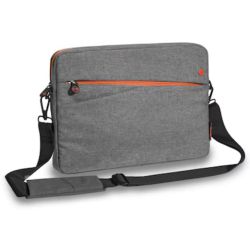 PEDEA Fashion grau/orange Tablet Tasche für Samsung X8 (NBB64060055S)