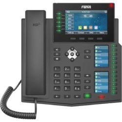 X6U V2 VoIP Telefon schwarz (X6U V2)