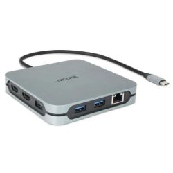 DICOTA USB-C 10-in-1 Docking Station 8K HDMI PD 100W (D32057)