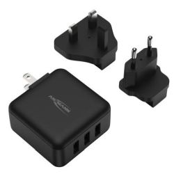 USB-Ladegerät Travel Charger TC315 (schwarz, 3x USB-A, 15 (1001-0139)