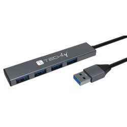 Techly Hub USB 4p. USB 3.2 (IUSB32-HUB4A-4U3SL)