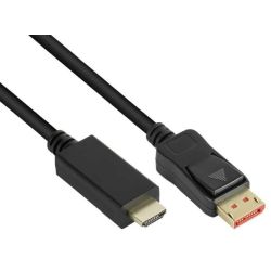 Good Connections Kabel DP1.4-St.-HDMI2.0-St. schwarz 10m (DP14-HDMI10)