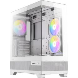 CX700 RGB ELITE Gehäuse weiß mit Sichtfenster (0-761345-10044-1)