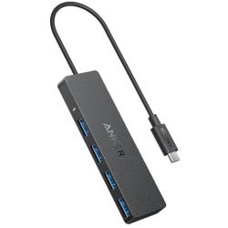 ANKER USB-C Data Hub (4-in-1) 4x USB-A 3.0 5Gbit/s inkl. 20 (A8309G11)