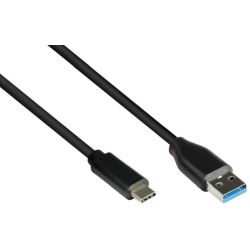 Good Connections USB 3.2 Gen.2 Kabel A-USB-C schwarz 1m (2831-AC010S)