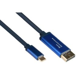 Good Connections Good Connections Adapterkab SmarFLEX USB-C an DP1.2 bla (4812-CSF010B)