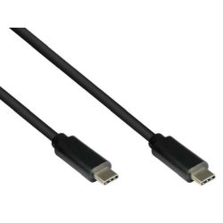 Good Connections USB 3.1 (Gen.1) Kabel USB-C schwarz 0,2m (GC-M0111)