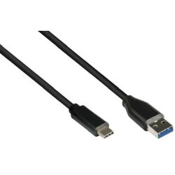 Good Connections USB3.0 Kabel A-USB-C schwarz 2m (GC-M0128)