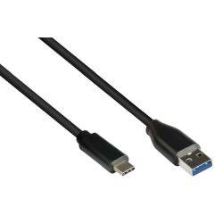 Good Connections USB3.0 Kabel A-USB-C schwarz 3m (GC-M0129)