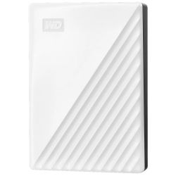 WD My Passport 6TB Externe Festplatte weiß (WDBR9S0060BWT-WESN)