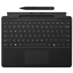 Surface Pro Keyboard schwarz + Slim Pen 2 Eingabestift (8X6-00172)