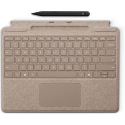 Microsoft Surface Pro Keyboard graubeige + Slim Pen 2 Eingabestift (8X6-00149)