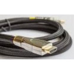 Python Python HDMI« 2.0 Kabel 4K2K Nylongeflecht schwarz 0,5m (GC-M0014)