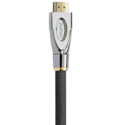 Python Python HDMI« 2.0 Kabel 4K2K Nylongeflecht schwarz 1m (GC-M0015)