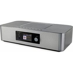 ICD2020 Internetradio mit CD-Player silber (ICD2020)