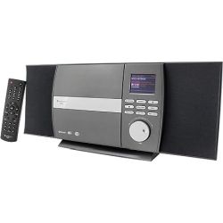 ICD1010AN Internetradio mit CD-Player grau/schwarz (ICD1010AN)