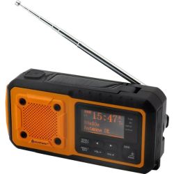 DAB112OR Kurbelradio schwarz/orange (DAB112OR)