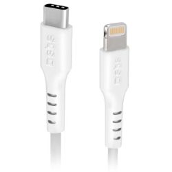 SBS USB-C auf Lightning Kabel 1m weiß (TECABLELIGTC1W)