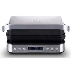 Deluxe 2000ST Kontaktgrill schwarz/silber (LBNCGD2000ST)