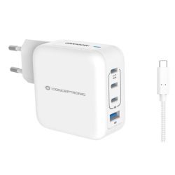 CONCEPTRONIC Ladegerät 4Port 100W,3xUSB-C,1xUSB-A   1.5m  (ALTHEA18W)