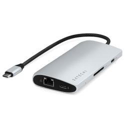 Satechi Multiport Adapter silber USB4 (ST-P8KES)