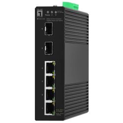 IGS Hilbert Industrial Railmount Gigabit Smart Switch (IGS-2106)