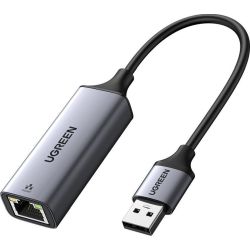 LAN-Adapter USB-A 3.0 zu RJ-45 grau (50922)