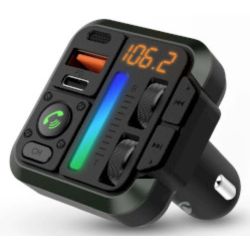 Kfz Audio FM Transmitter | Fest | freisprechend | 1  | Am (CATR2024BK)