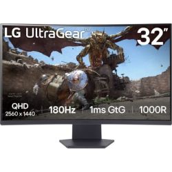 UltraGear 32GS60QX-B Monitor curved schwarz (32GS60QX-B)