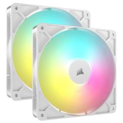 Corsair RS140 ARGB 140mm Lüfter weiß 2er-Pack (CO-9050187-WW)