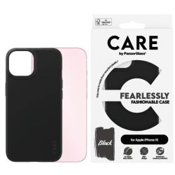 CARE by PanzerGlass iPhone 15 Fashion Black (1429)