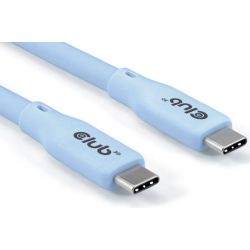 Club3D Lifestyle USB-C Kabel  PD 240W,20Gbps  2m blau  St/S (CAC-3003)