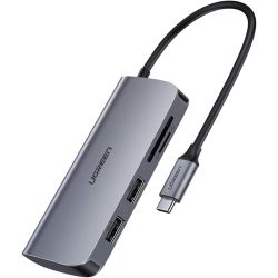 7-in-1 USB-C Hub grau USB-C 3.0 (50852)