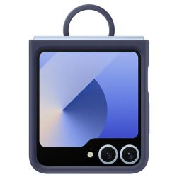 Silicone Case mit Ring navy für Galaxy Z Flip 6 (EF-PF741TNEGWW)