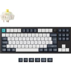 Q3 Max Carbon Black Wireless Tastatur schwarz/weiß (Q3M-M4-DE)