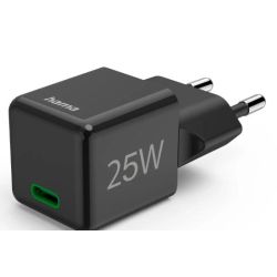 201985 SuperMini-Lader,USB-C, 25W Schwarz (201985)