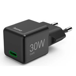 201986 SuperMini-Lader,USB-C, 30W Schwarz (201986)