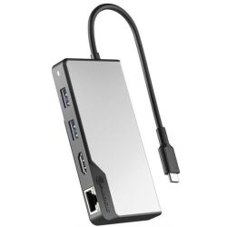 Alogic USB-C HUB 5 in 1 HDMI/USB/Ethernet/PD (UCFUPRGEV2-SGR)