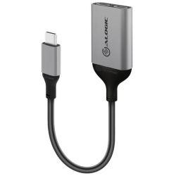 Alogic Adapter USB-C -> 2x USB-C St/2xBu Laden + Audio (UL2CAPW-SGR)