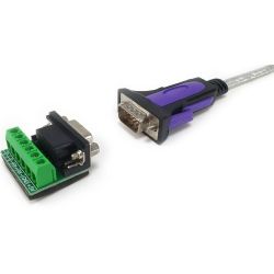 Equip Adapter USB-A -> Seriell RS422/RS485    St/St FT232Rsw (133387)