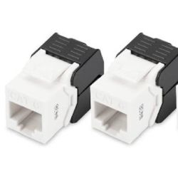 DIGITUS Keystone Jack Cat6/RJ45->LSA ungeschirmt 250MHz   (DN-93603-2)