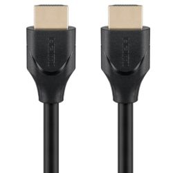 Goobay 1m Ultra High-Speed HDMI™-Kabel 2.1 mit Ethernet 8K@6 (61638)