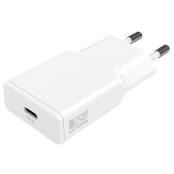 4smarts Netzladegerät PDPlug Slim 25W GaN 1C, weiß (541123)