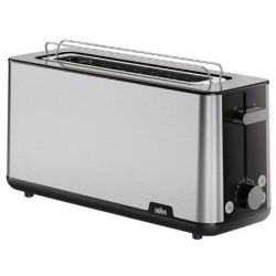 HT 1610 BK Toaster edelstahl/schwarz (0X23010043)