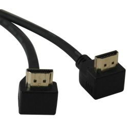 EATON TRIPPLITE High-Speed HDMI Cable with 2 Right-Angl (P568-006-RA2)