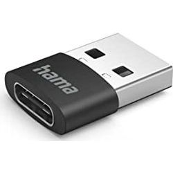 Adapter USB-A Stecker zu USB-C Buchse schwarz (00201532)