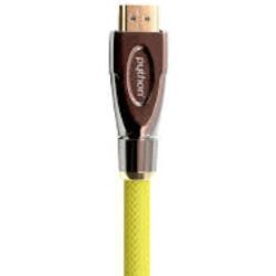 Python Python HDMI« 2.0 Kabel 4K2K Nylongeflecht gelb 0,5m (GC-M0025)