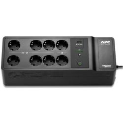 APC Back-UPS 500VA 8 schuko outlets 230V 1 USB charging p (BE500G2-GR)