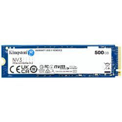 Kingston Technology NV3 NVMe PCIe 4.0 500GB SSD (SNV3S/500G)